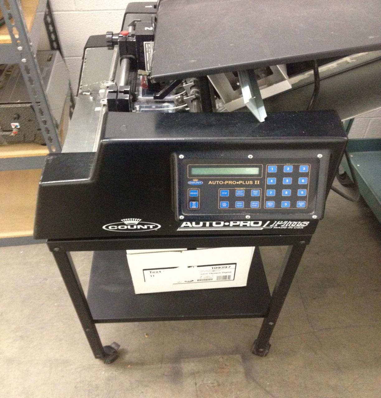 Lot 37 Count Auto Pro Plus II Automatic Numbering Machine Yakima